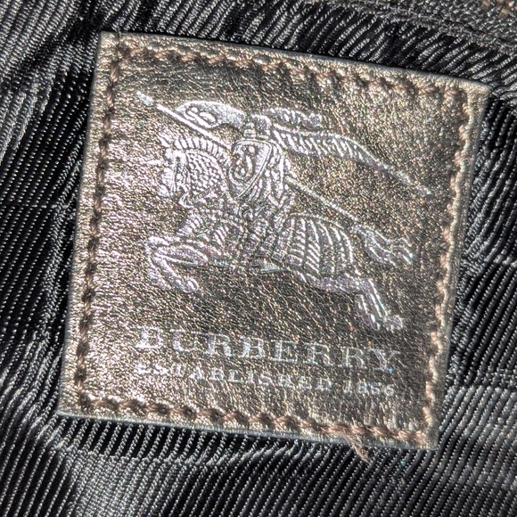 Burberry Beaton Bag Quilted Leather Metalic Pewter Shoulder Bag keeks COA Guc - Picture 2 of 16